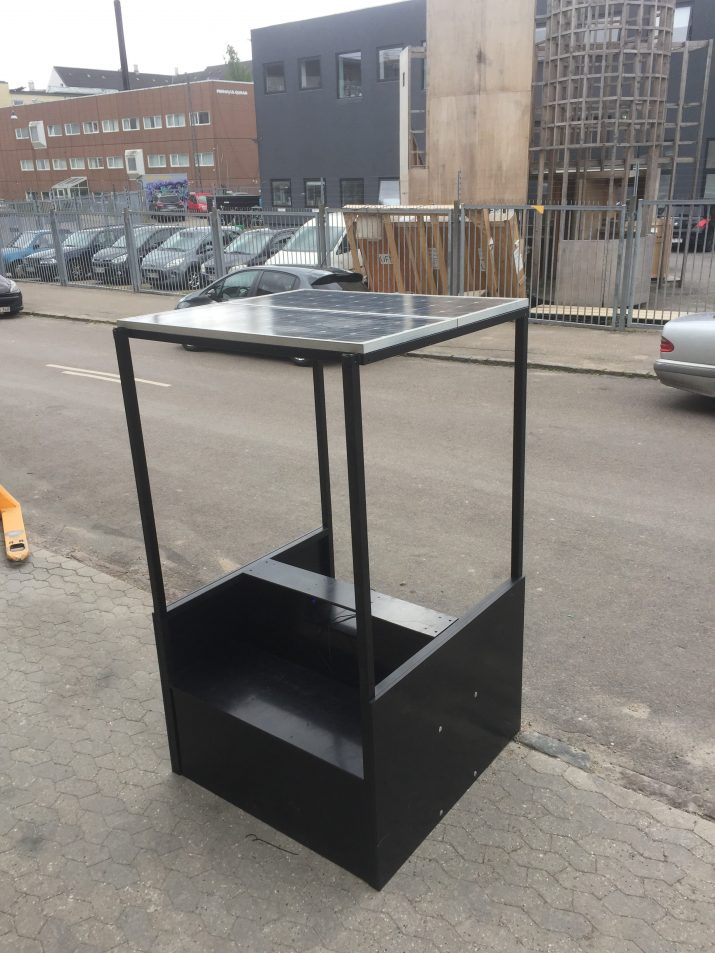 DTU Solcelle bænk