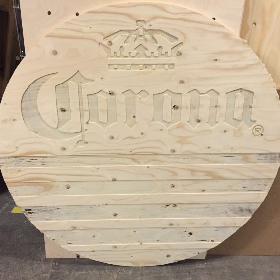 Corona skilt
