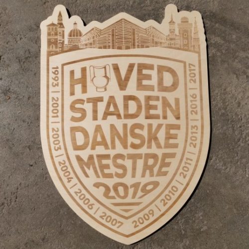 FCK danske mestre skilt