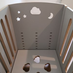 bedside crib